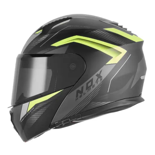 Casco Nox Modular N968 Shift Neg Matt/Flou