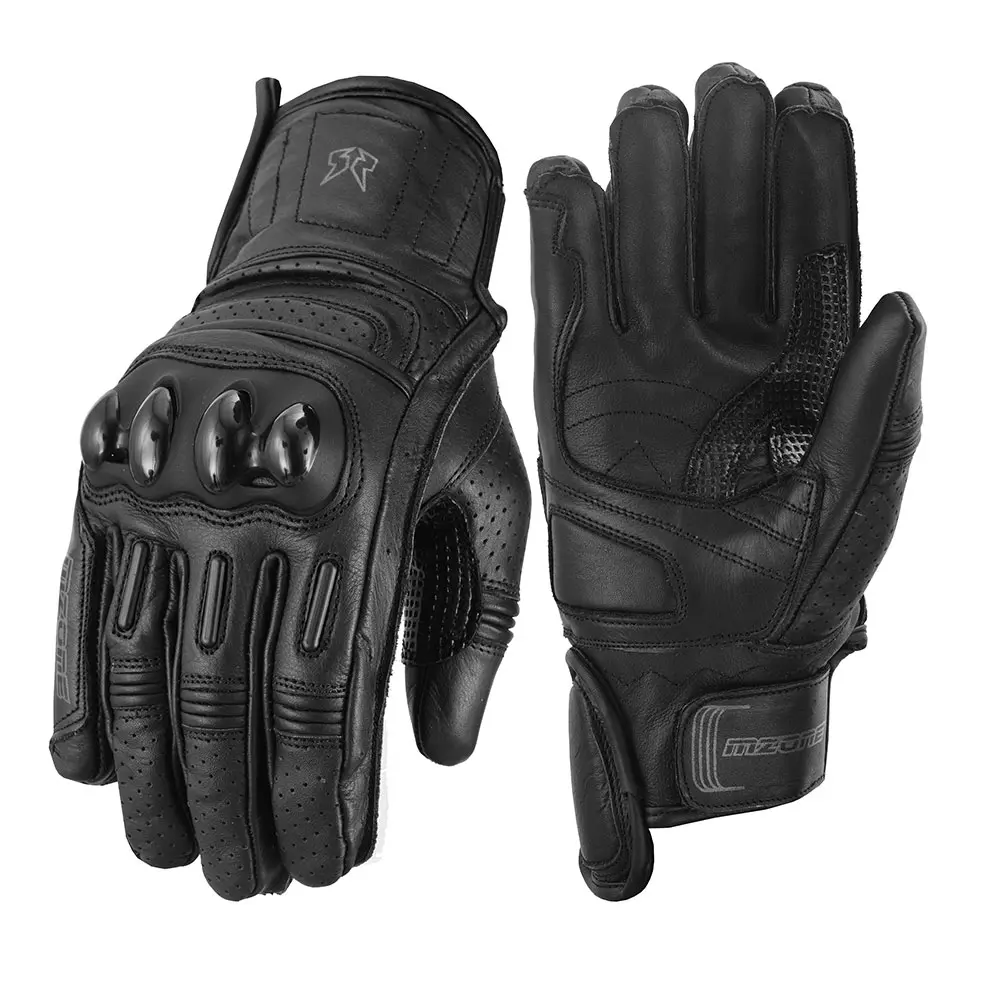 Guantes mzone Rex deportivo Negro