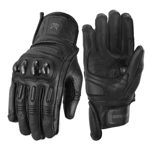 Guantes mzone Rex deportivo Negro